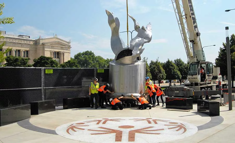 Special Olympics Eternal Flame of Hope | McHugh Construction