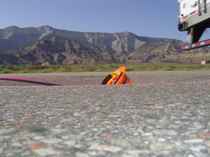 Interstate 70 Sinkhole near Rifle