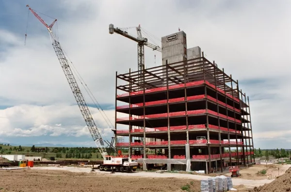 Central Park Tower under construction