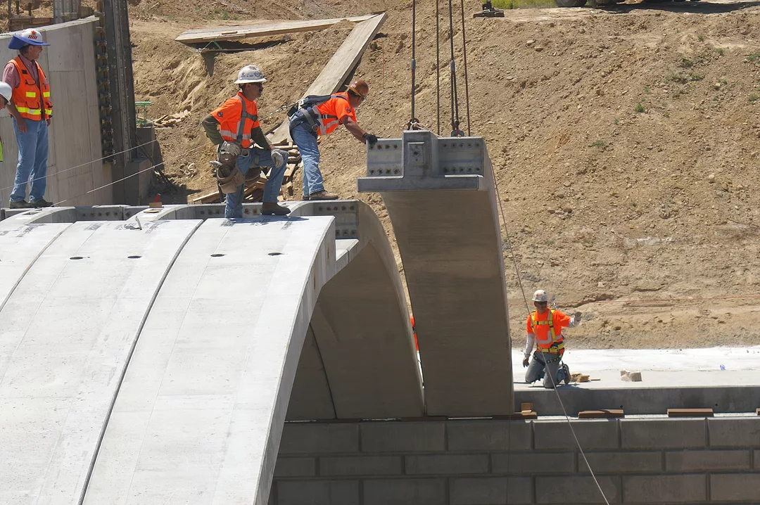 Brookside Bridge Installation