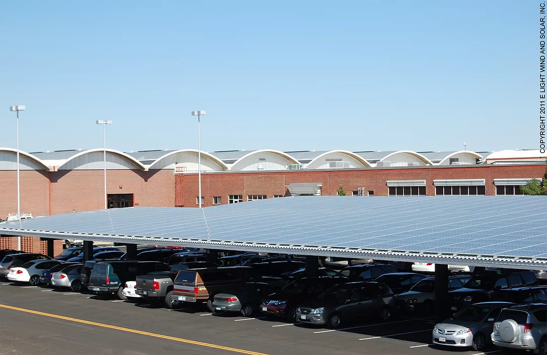 Building 810 Solar Carports, 363.1 kW
