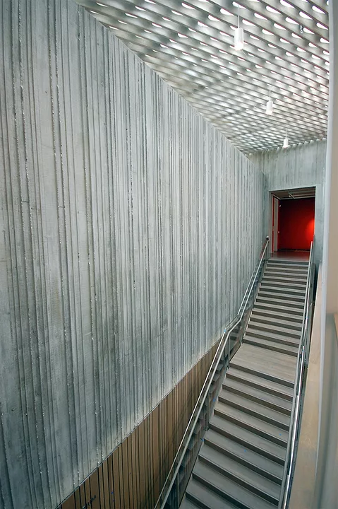 Staircase to galleries