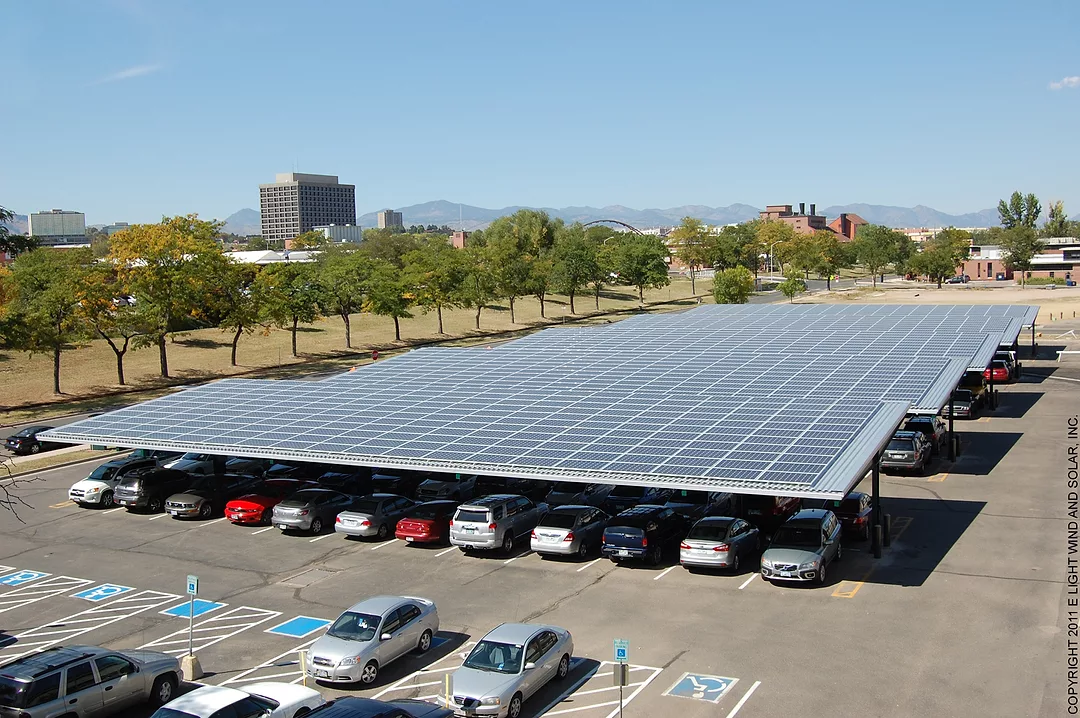 Building 20 Solar Carports Photo 1, 254 kW