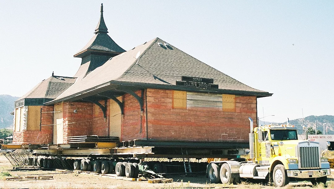 The Relocation of the Union Pacific Train Depot
