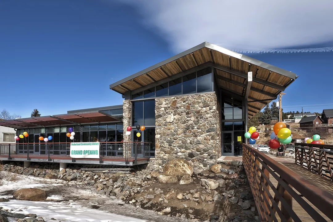 Nederland Community Library - South Entry