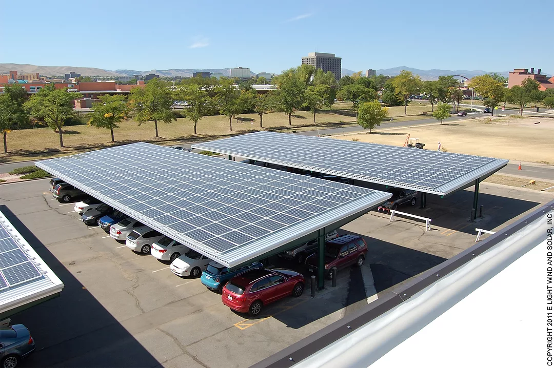 Building 20 Solar Carports Photo 2, 254 kW