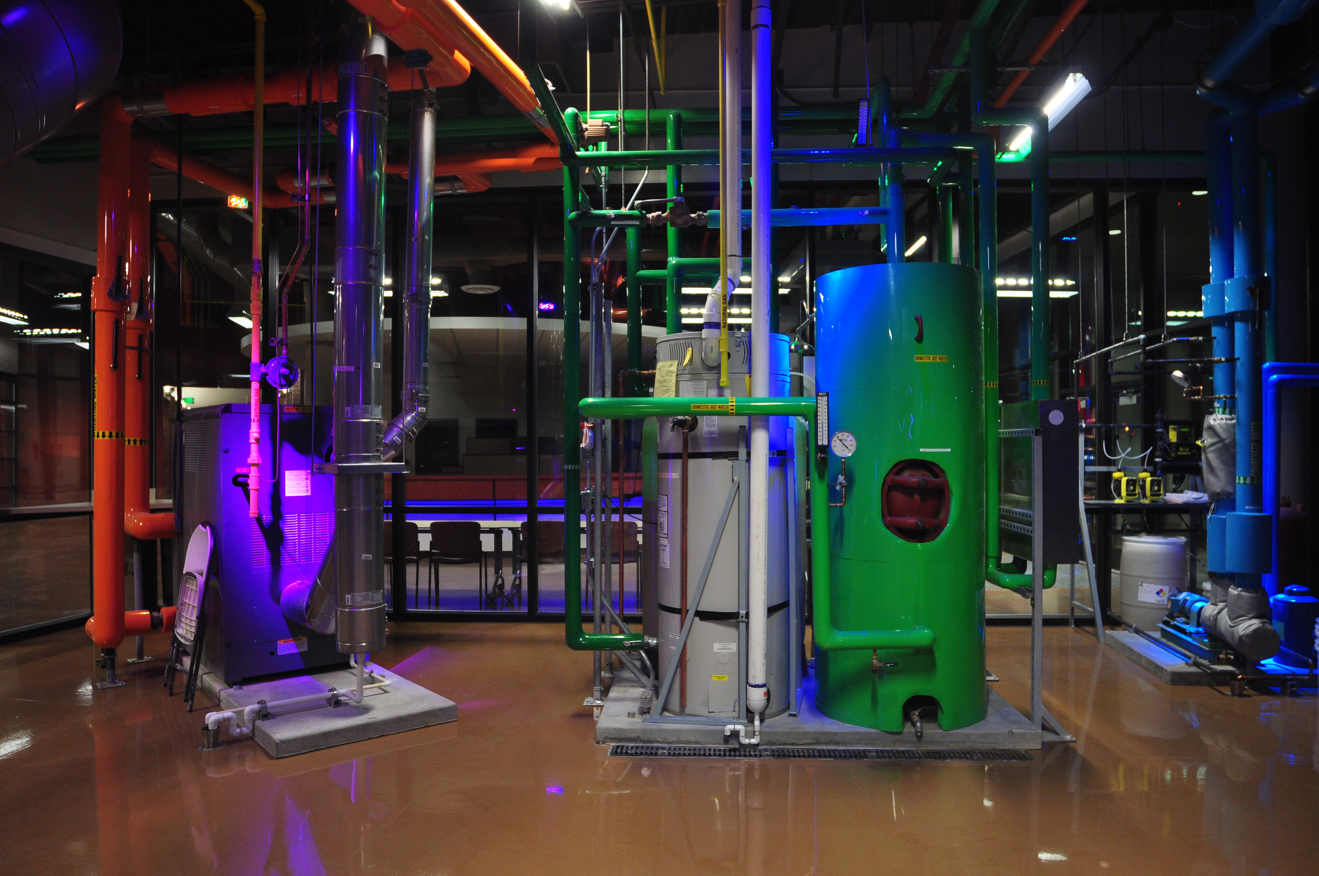 Utah Career Center - Mechanical Exhibit Room