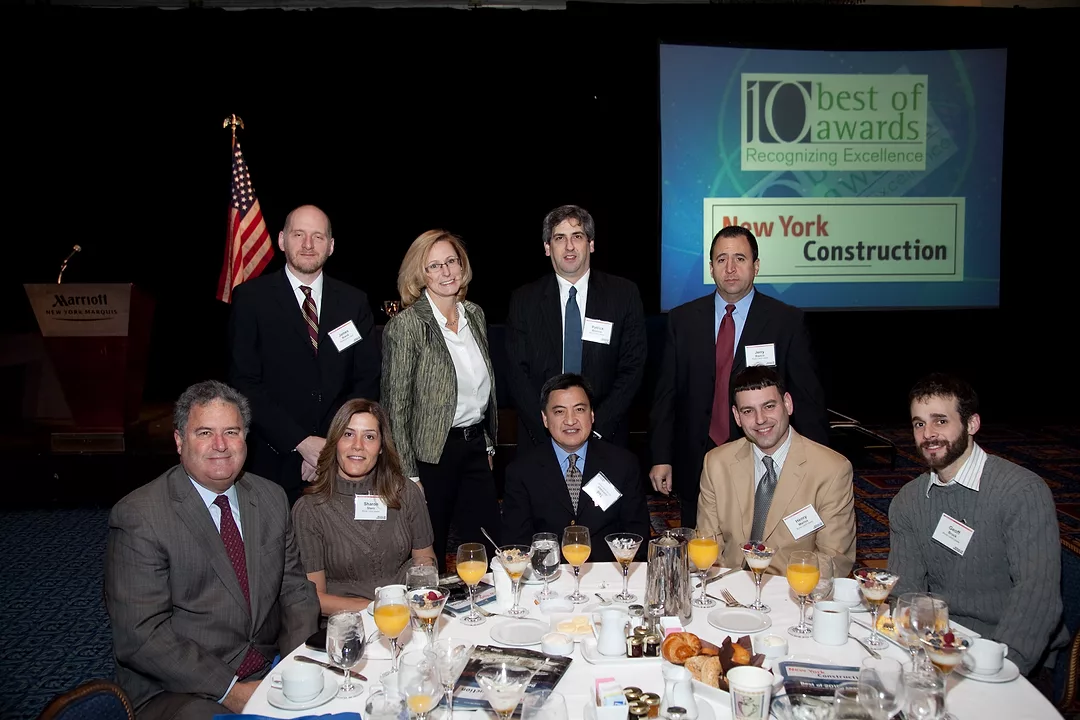 Bovis at NY Construction's Best Of 2010 Awards