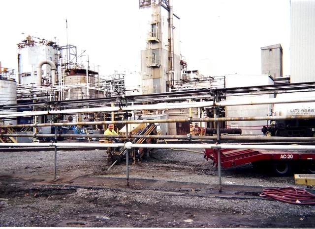 Chemical Plant Drilling