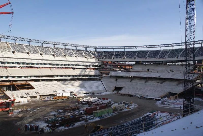 New Meadowlands Stadium, from suite level