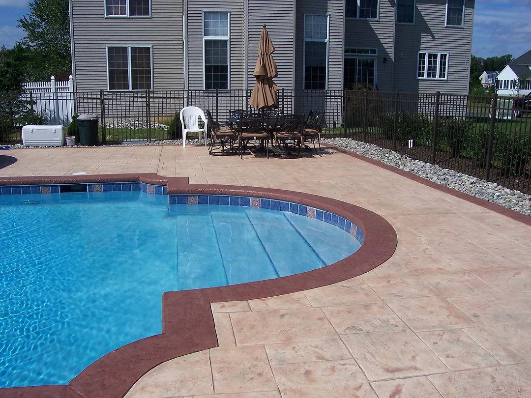 Residential Home Pool Deck
