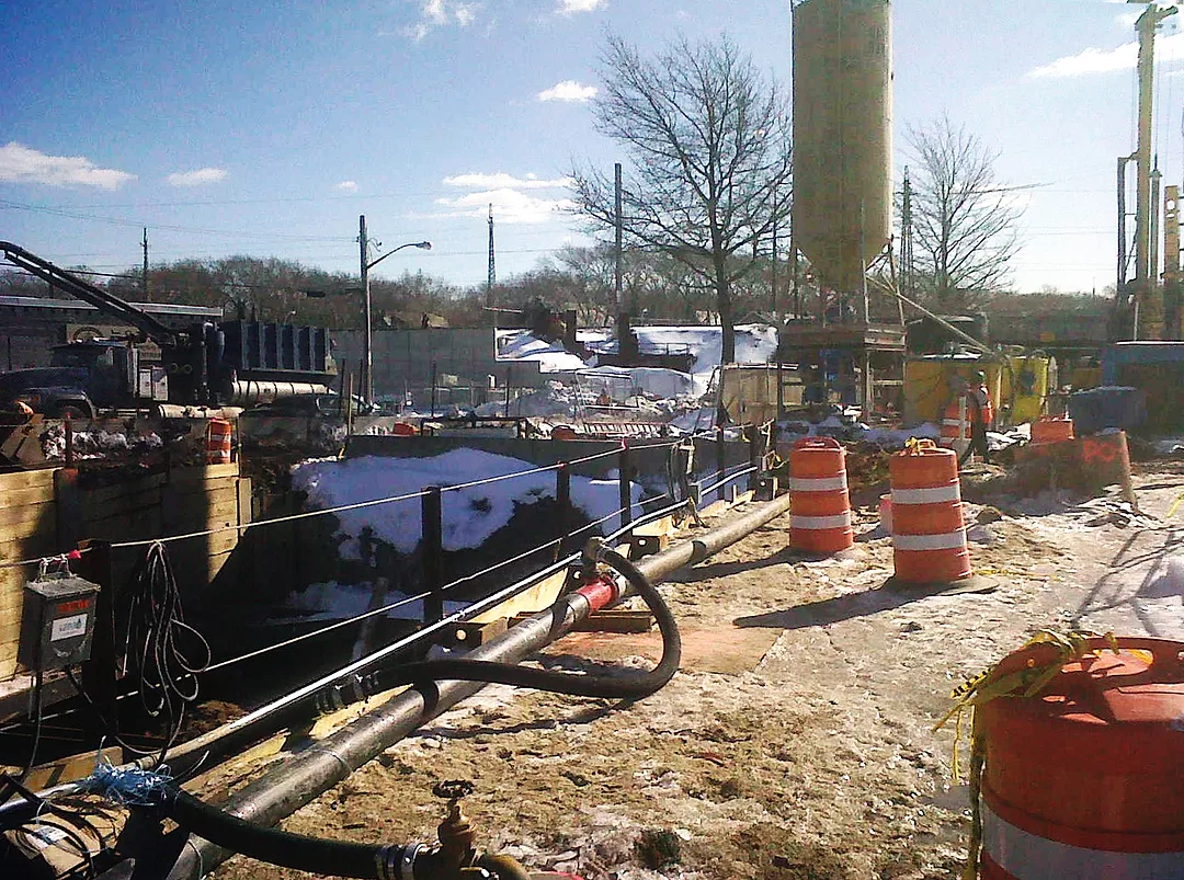 Deep Wells for Groundwater Control on the Eastside Access Tunnel Project in Queens, NY
