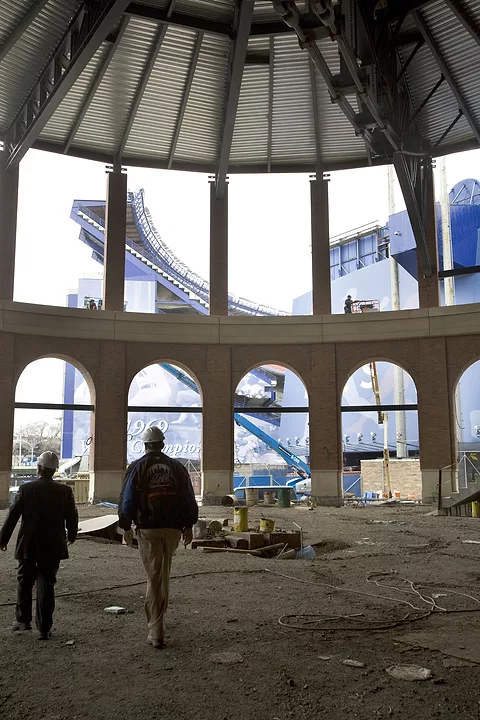 Construction at Citi Field