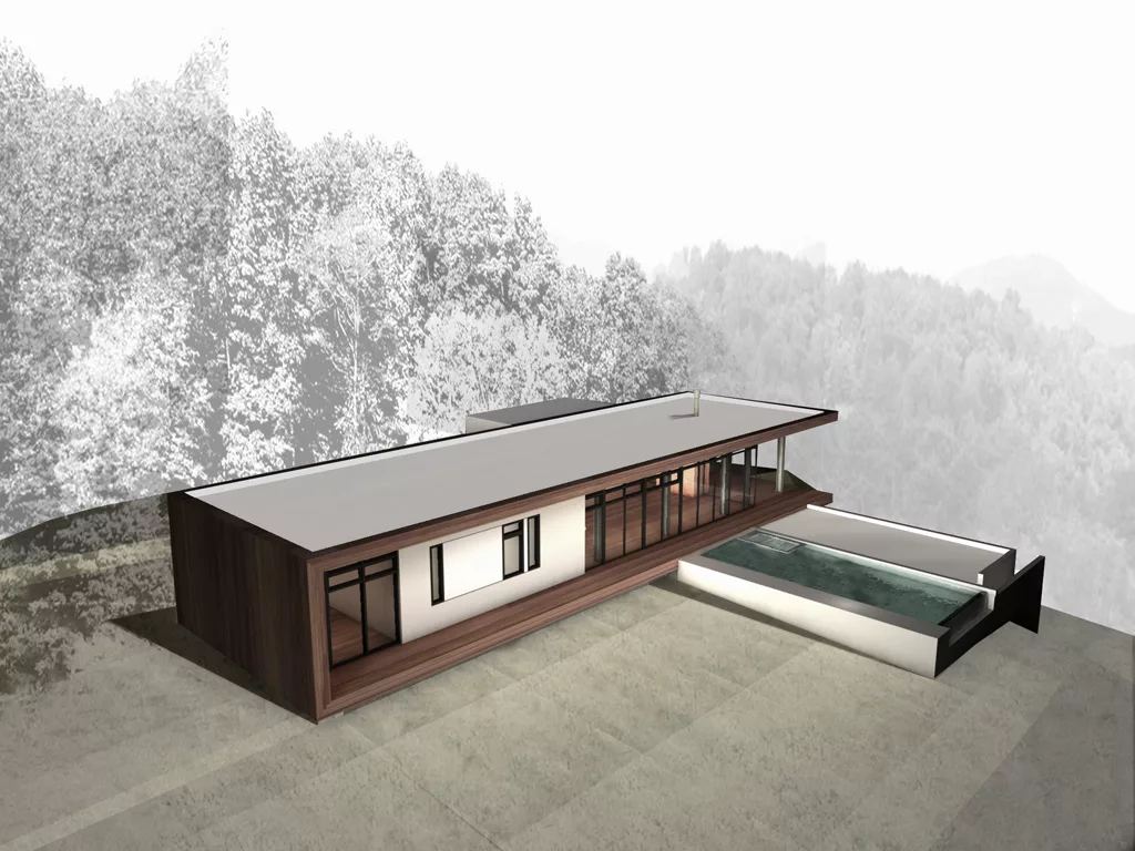 Aerial View Private Residence