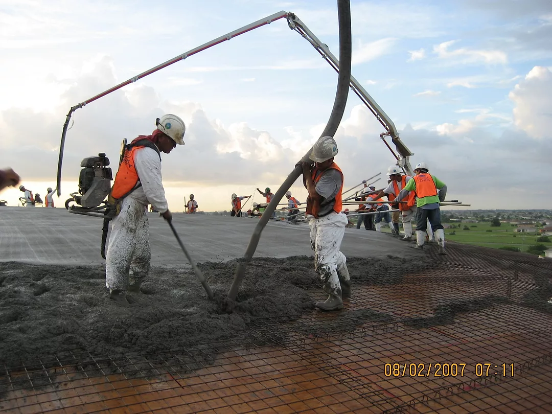 Water Storage Tank Construction
