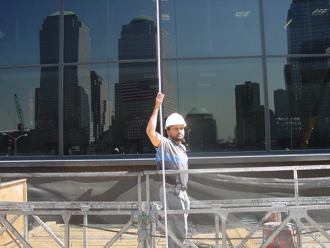 Pressure Washing of One Liberty Plaza Facade