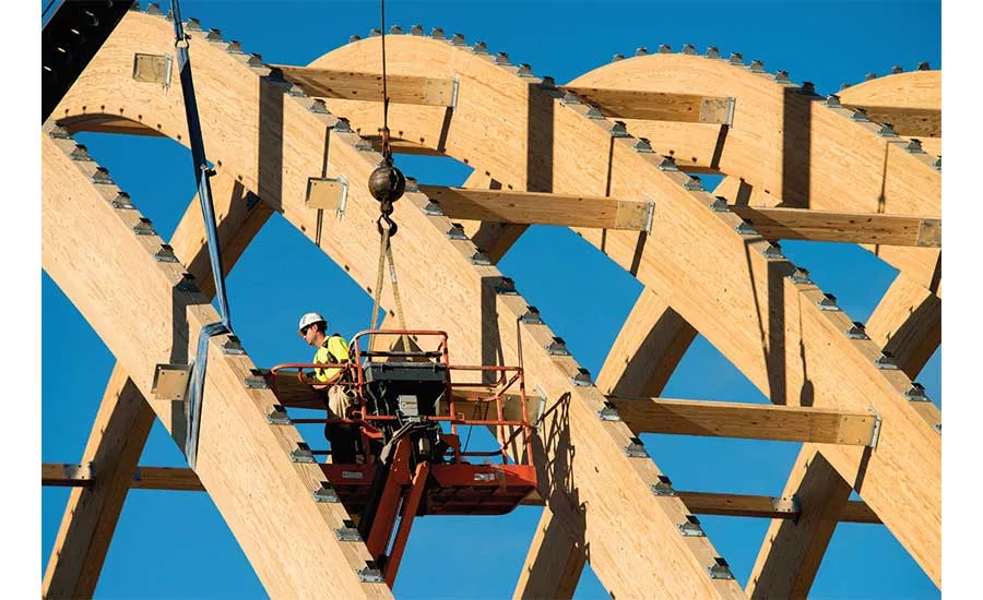 Waterpark Frame Erection, Monticello, N.Y.