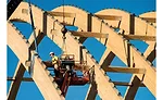 Waterpark Frame Erection, Monticello, N.Y.