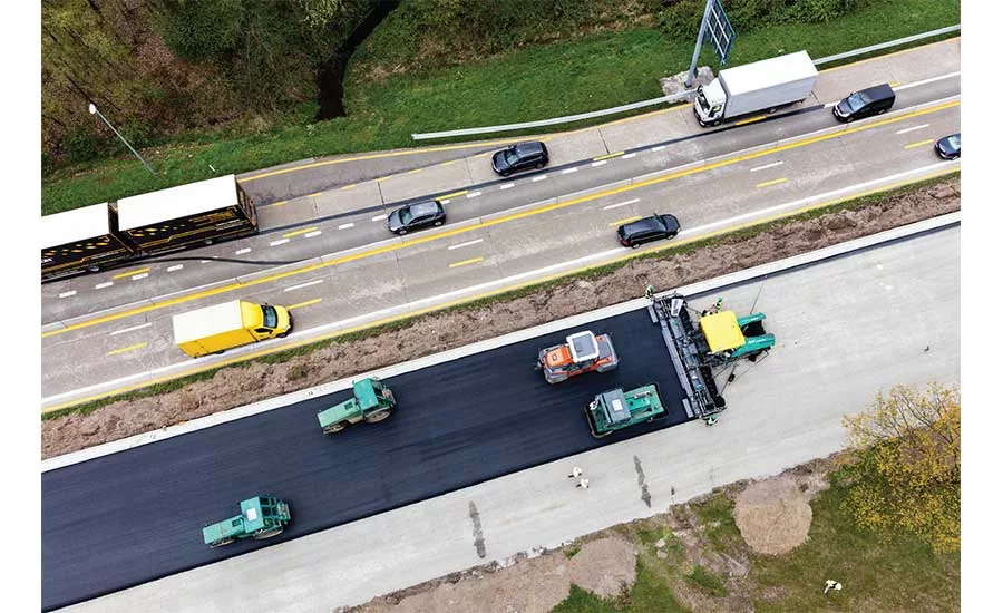 E34 Repaving Project, Antwerp, Belgium