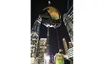 World Trade Center ‘sphere’ Reinstallation, New York City