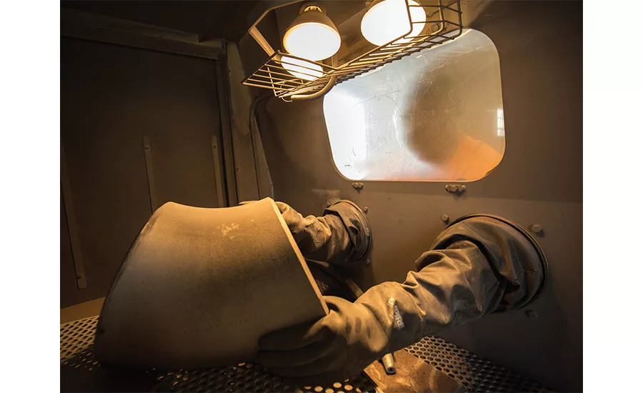 Fab Shop Abrasive Pipe Blasting, Moss Point, Miss.