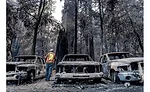 CZU Lightning Complex Fires Santa Cruz Mountains, Calif.