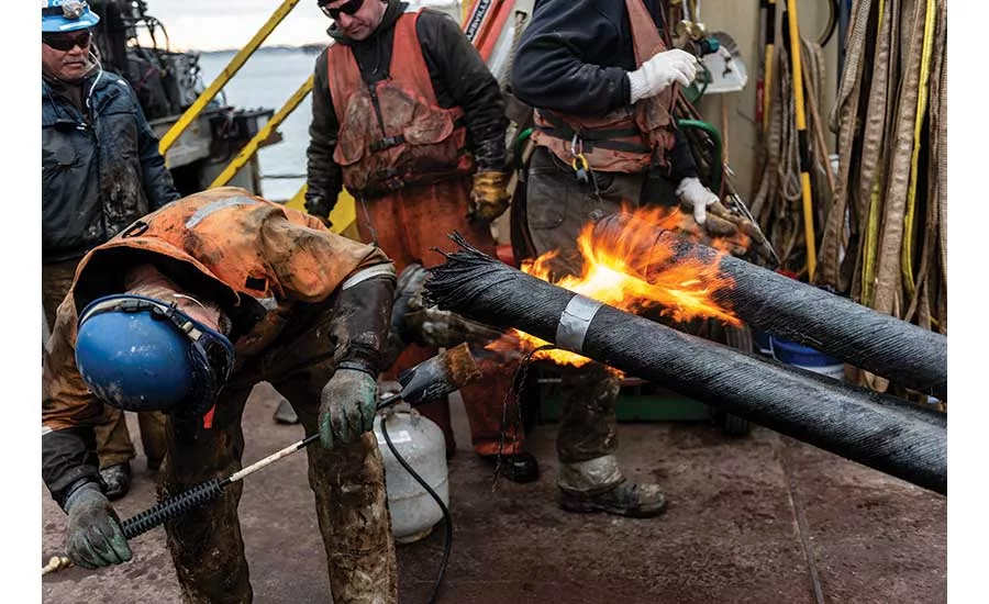 Removal of Boston Harbor Submarine Cable, Boston