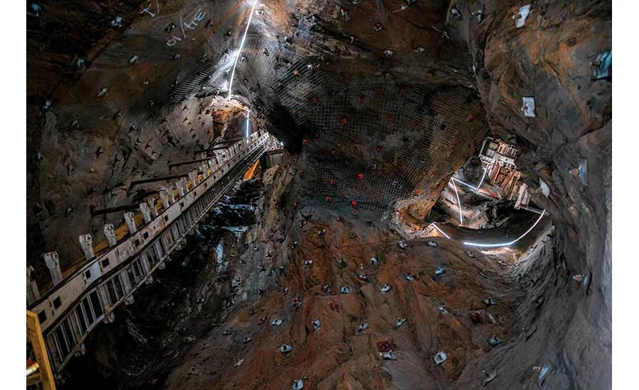 Ore Pass, Sanford Underground Research Facility, Lead, S.D.