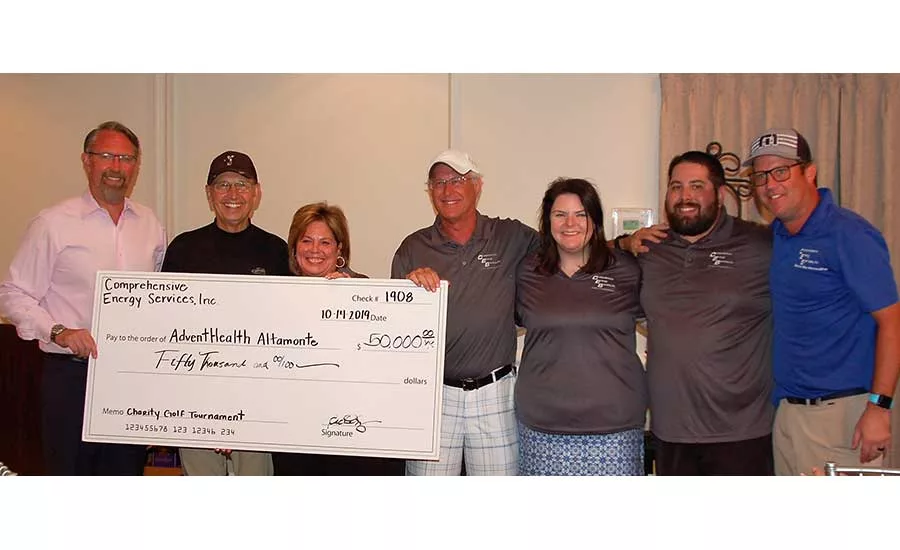 Orlando-based Comprehensive Energy Services, Inc.’s 13th Annual Charity Golf Tournament