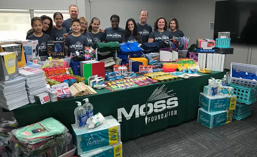 14th annual “Back to School Drive” | Moss Foundation