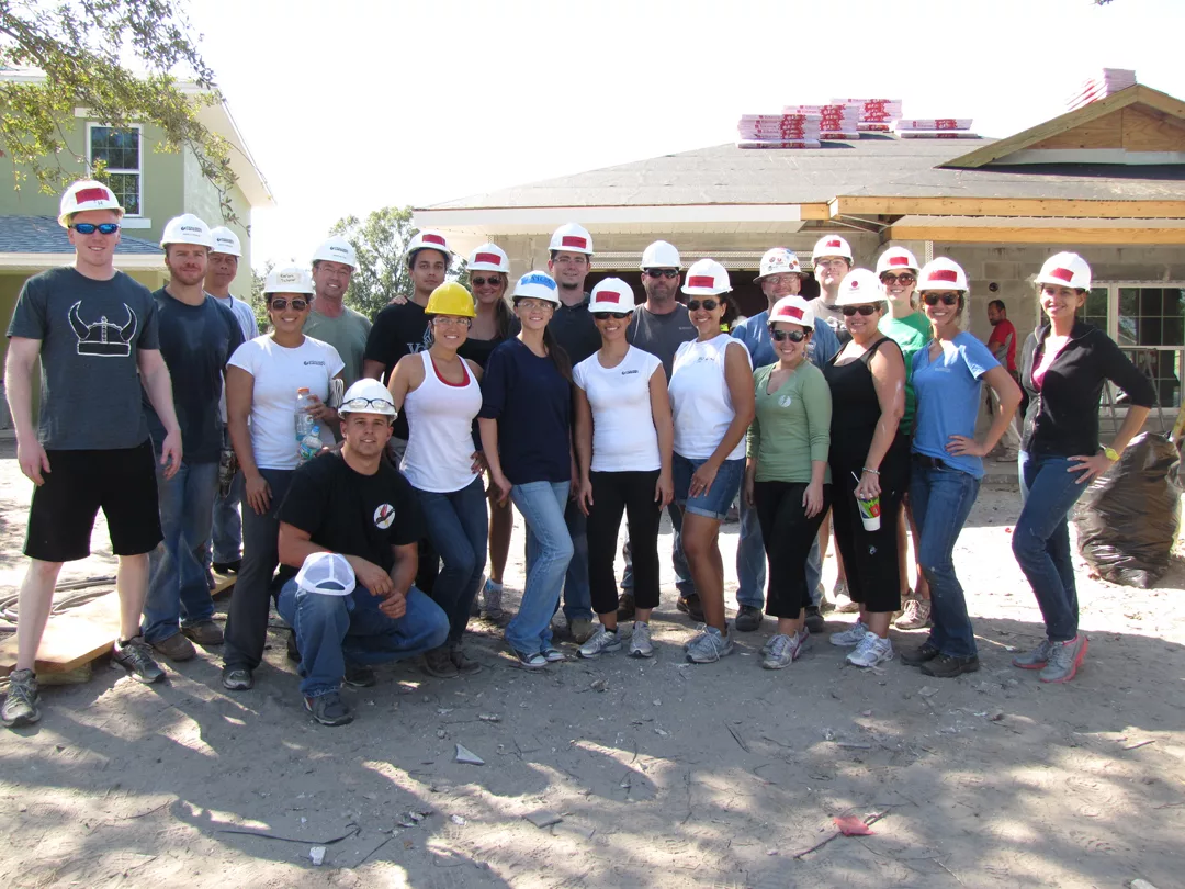 Power Design Employees Help Build Two Homes for Habitat for Humanity