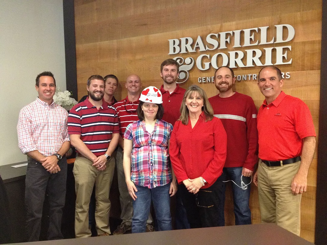 Brasfield &amp; Gorrie Goes Red on National Wear Red Day