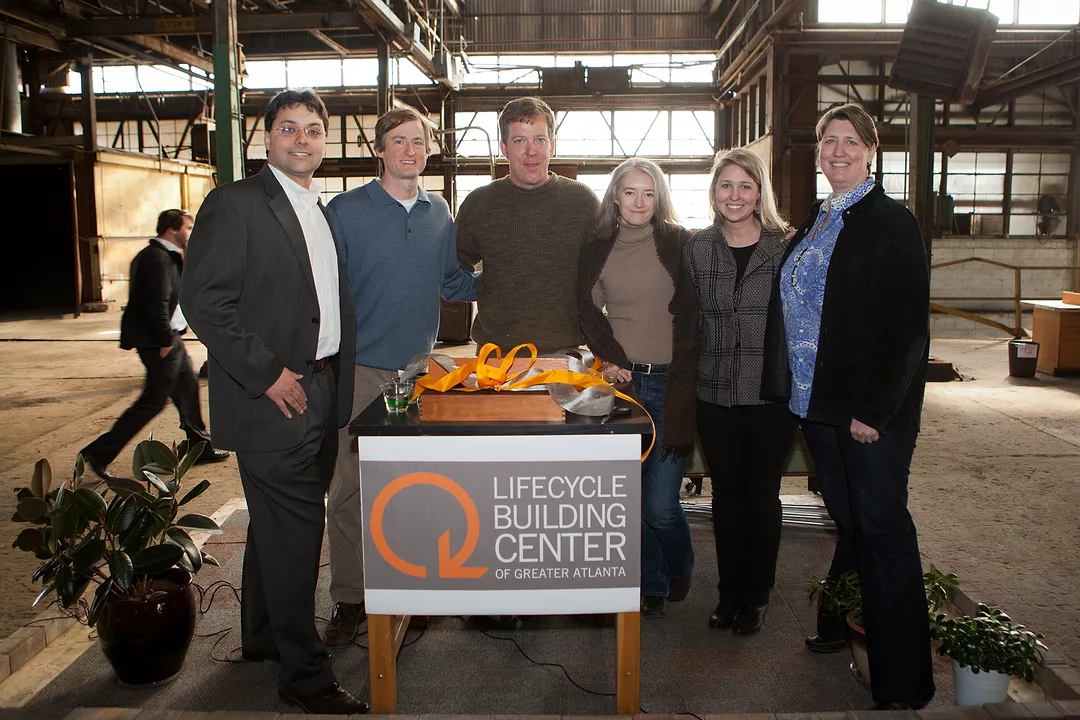 Atlanta Lifecycle Building Center Staff and Board Celebrate New Space