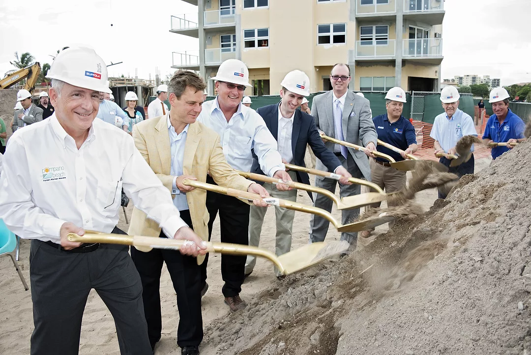 Fort Lauderdale Marriott Pompano Beach Oceanfront Hotel Groundbreaking