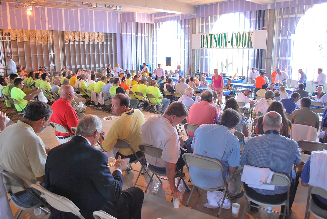 Batson-Cook Celebrates ACOM Topping Out