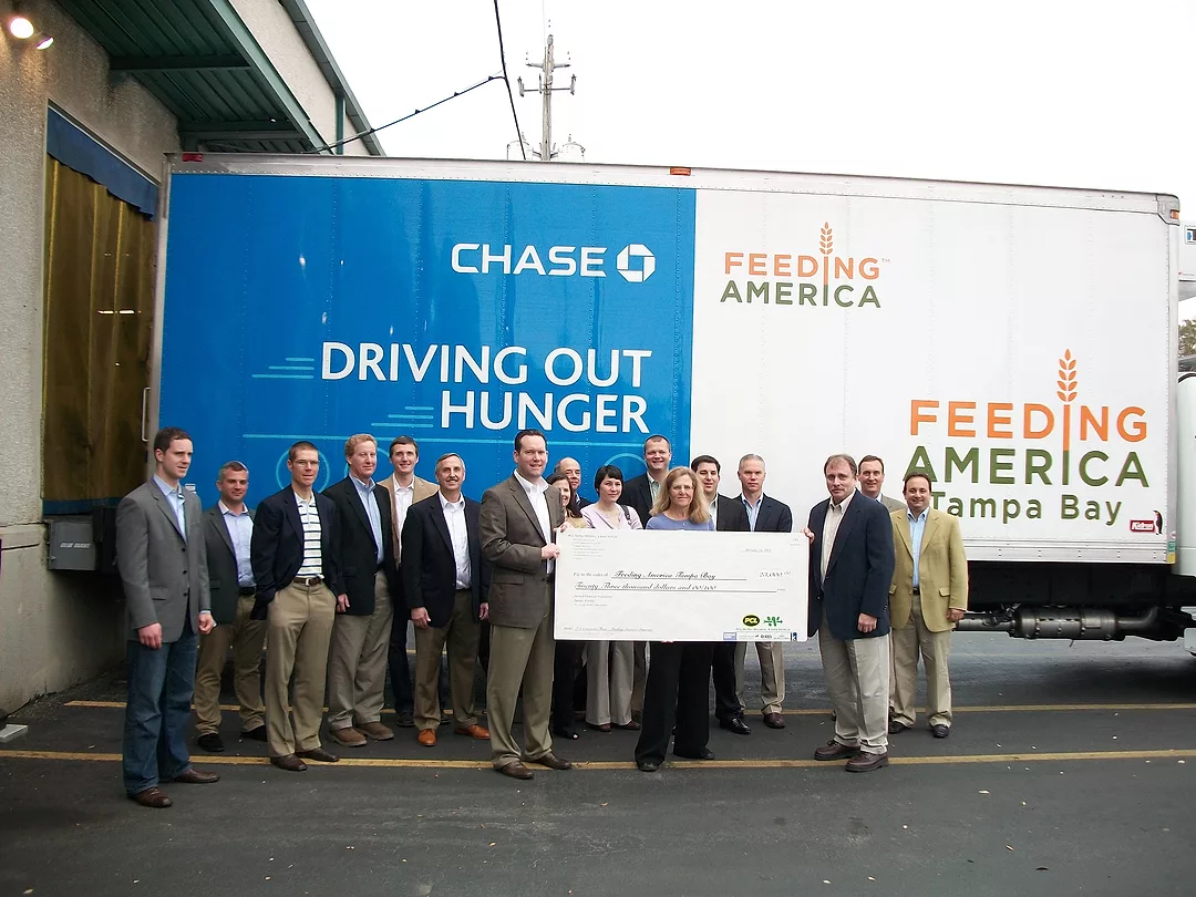 I-4 Project Team Donates $23,000 to Tampa Bay Charity 'Feeding America'