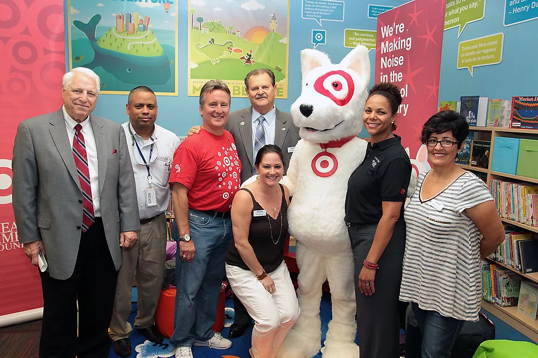 SIKON Construction, Partnering with Target Corp., Completes 2012 Target School Library Makeover in Pompano Beach