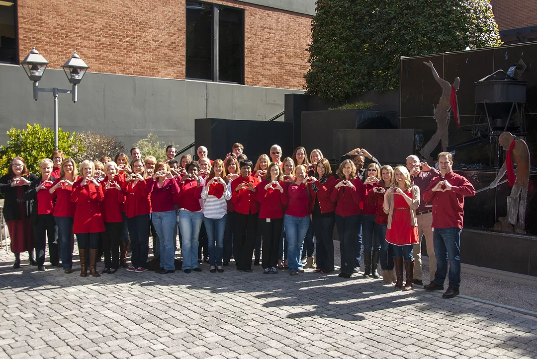 Brasfield &amp; Gorrie Goes Red on National Wear Red Day 2015