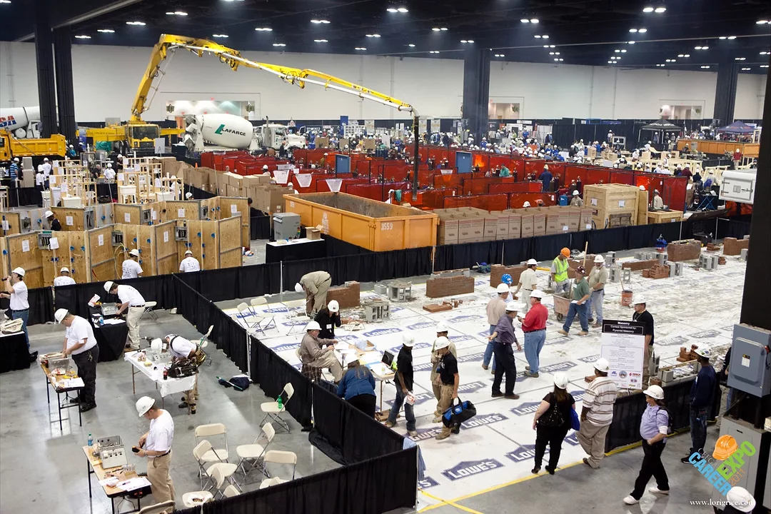 Trade Show Floor, CEFGA Career Expo &amp; SkillsUSA State Championships