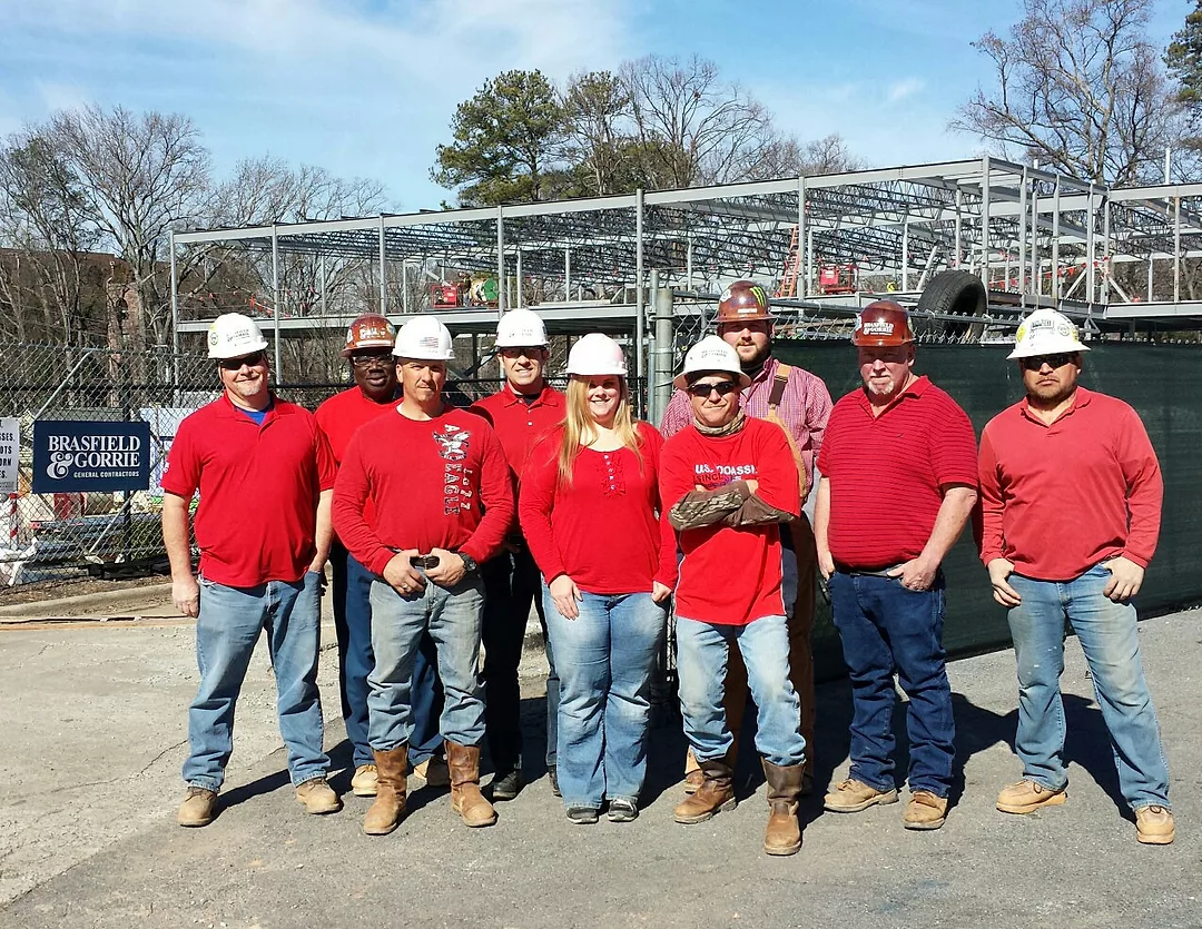 Brasfield &amp; Gorrie Goes Red on National Wear Red Day 2015