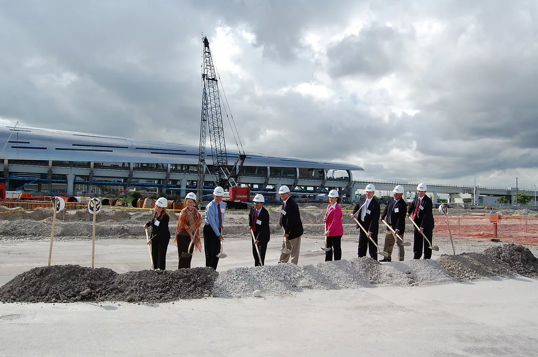 Officials Break Ground on the Miami Central Station