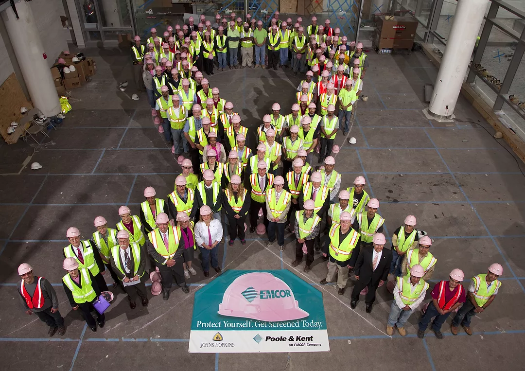 EMCOR Group Subsidiary Poole &amp; Kent Corp. Breast Cancer Awareness