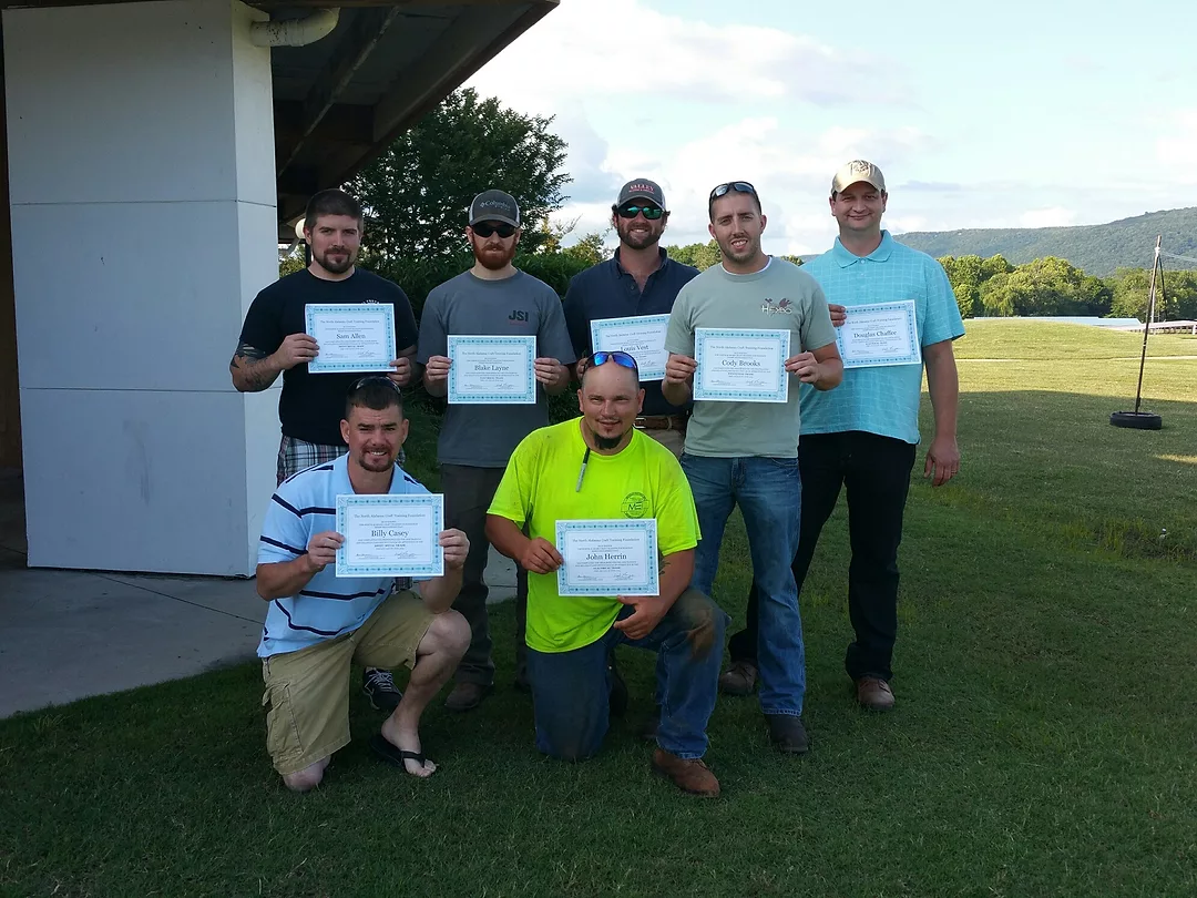 2015 North Alabama Apprentice Graduation Class