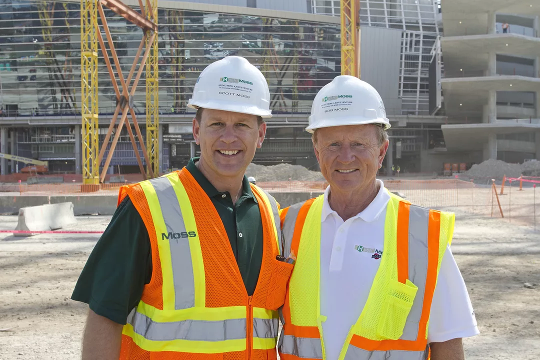 Moss and Moss Celebrate Marlins Ballpark Topping-Out