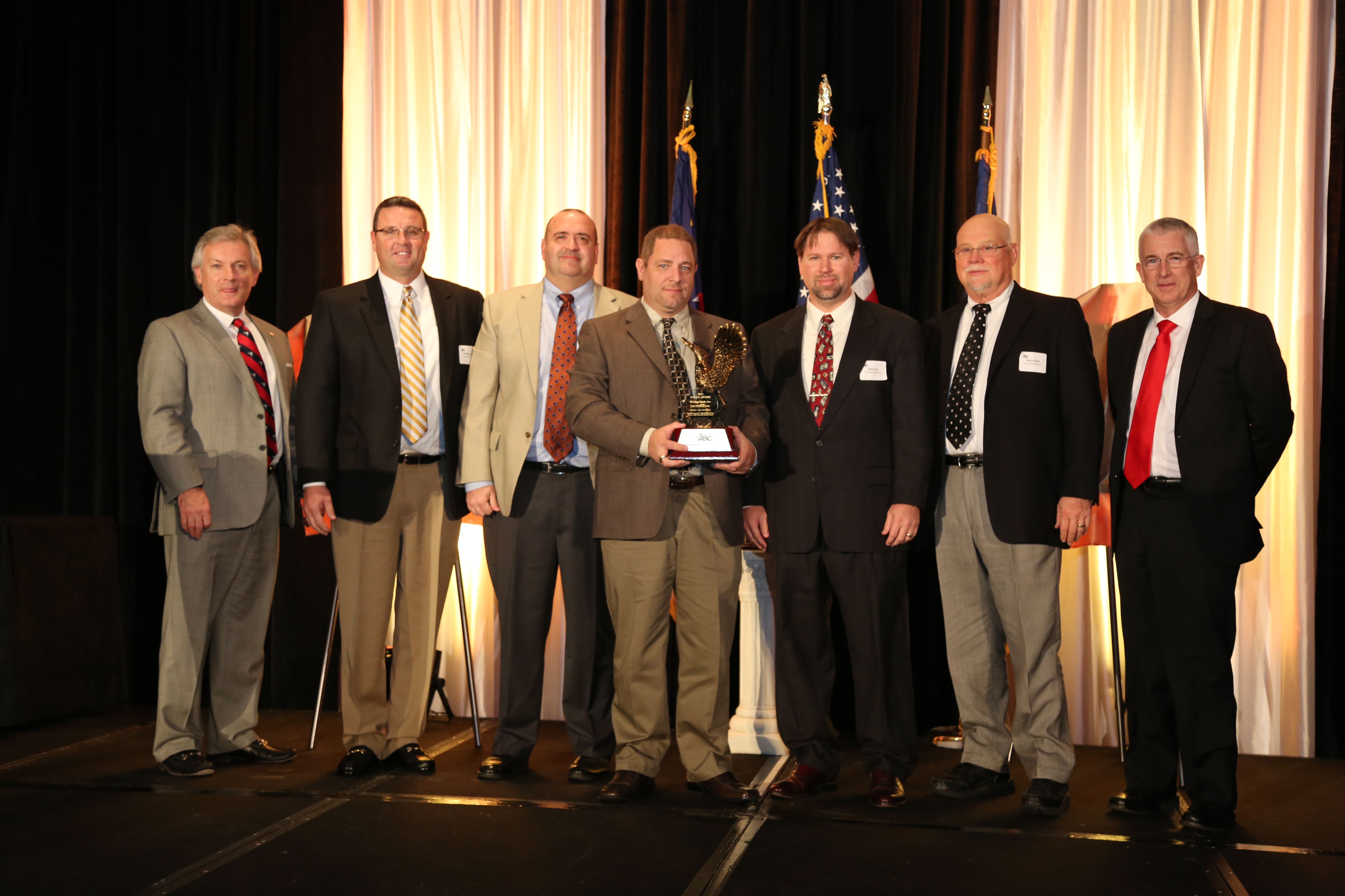 Precision Walls Wins Eagle Award from ABC Carolinas