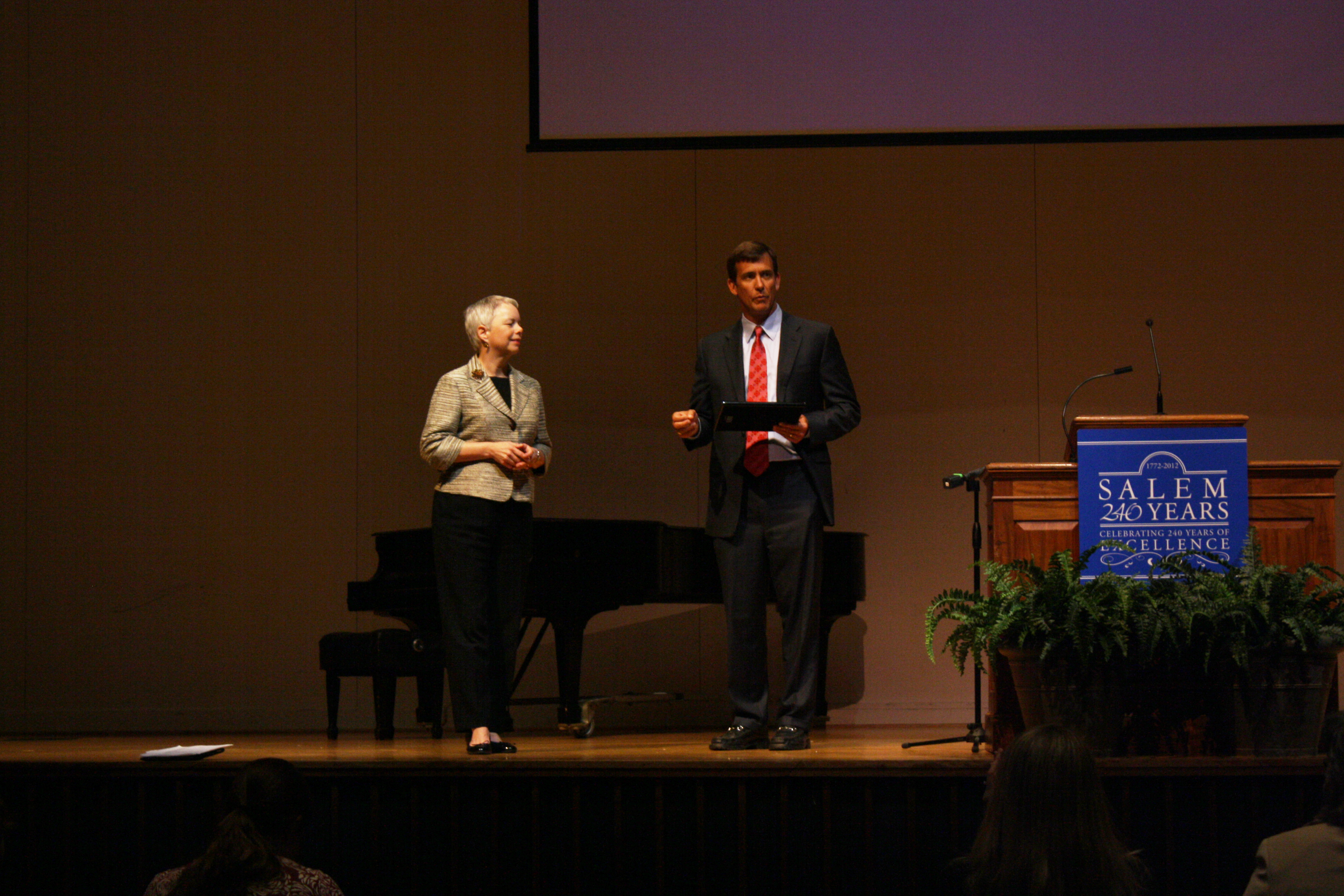 Recognizing the First Step in Earthwising Salem Academy &amp; College