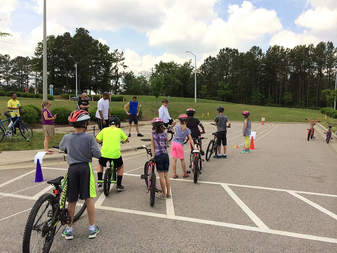 Bike to School Day and Bike Safety Clinic at Laurel Park Elementary School  Was a Success!