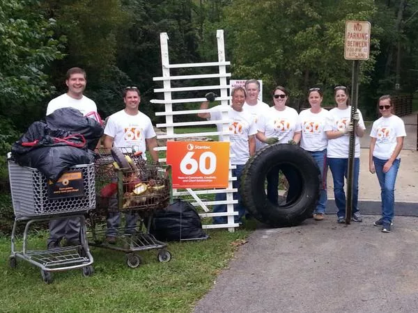Stantec’s Louisville, Kentucky Office Celebrated Community Day Working at a Local Park, Science Center and Along a Highway