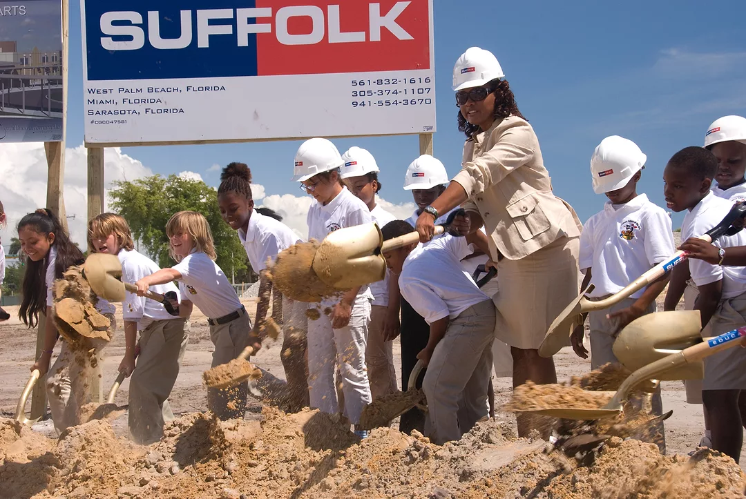 Plumosa School of the Arts Groundbreaking