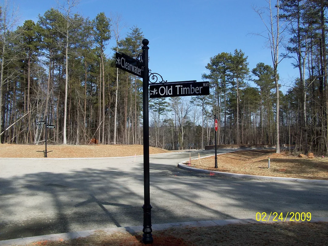 Decorative Street Sign